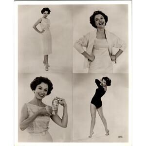 Margaret Sutton Model Actress Publicity Shot Photo Revlon Satin Set Multi View